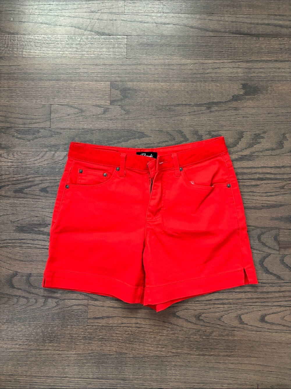 Bright Orange Women's Bermuda Shorts